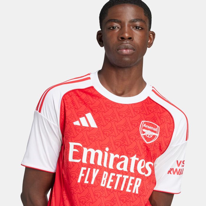 اديداس تيشيرت كرة القدم أرسنال 25/26 هوم ريبليكا للرجال أحمر image number 3