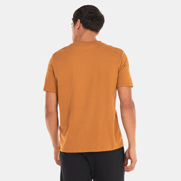 تمبرلاند تيشيرت برينتد لوجو اوثنتك للرجال بنى image number 1