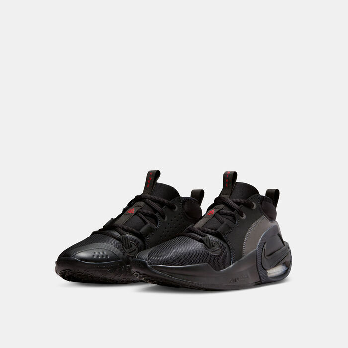 نايكي حذاء كرة سلة اير زووم كروساوفر 2 للاطفال أسود image number 2