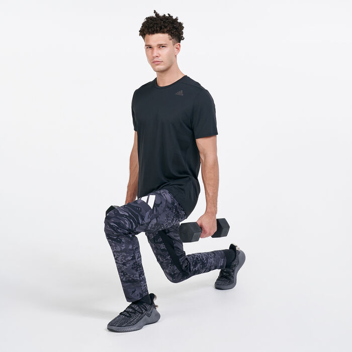 اديداس بنطال 3 سترايبس كامو للرجال متعدد image number 2