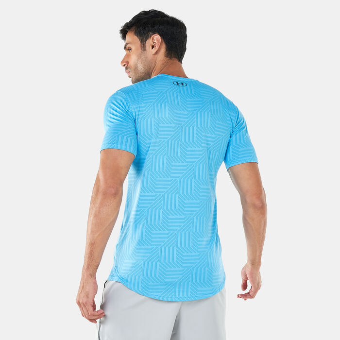 اندر ارمر تيشيرت UA ترينينج فنت جاك للرجال أزرق image number 1