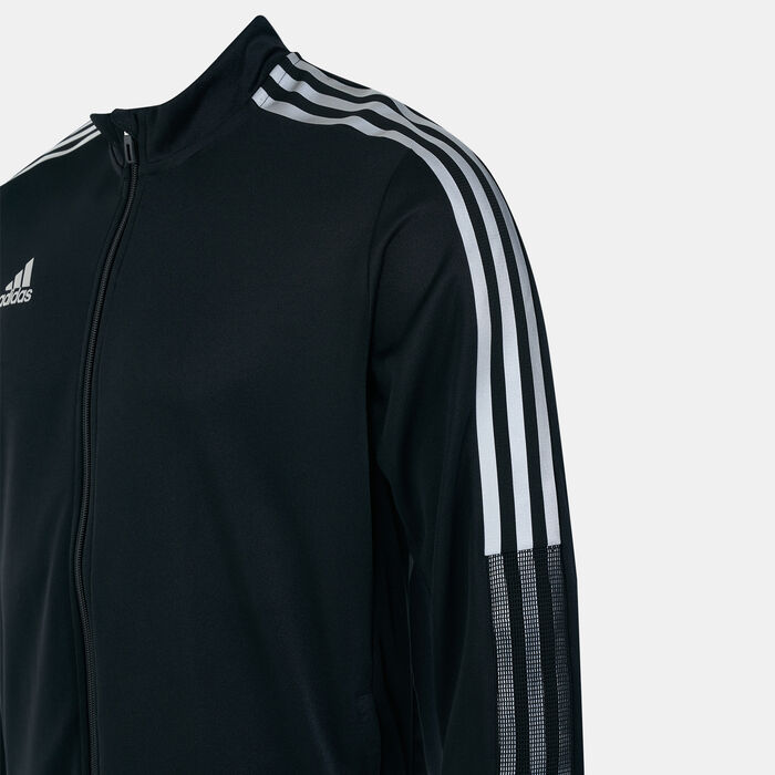 اديداس جاكيت تريو ريفليكتيف تراك للرجال أسود image number 2