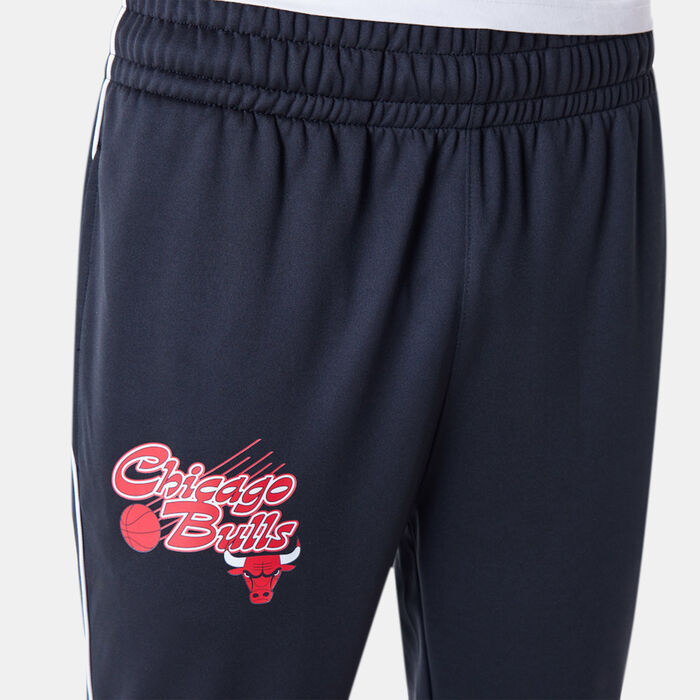 نيو ايرا بنطال ان-بي-ايه شيكاغو بولز سكريبت فليس للرجال أسود image number 7