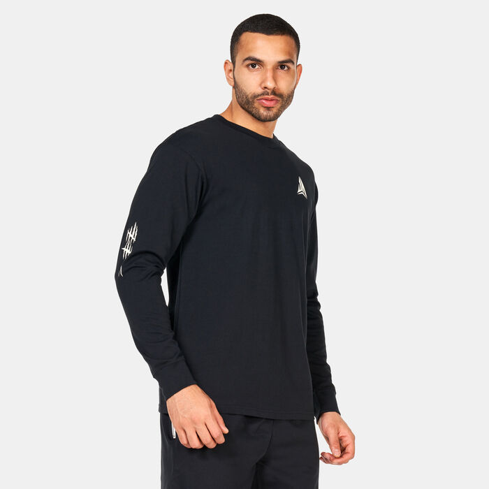 نايكي تيشيرت كرة السلة جا مورانت ماكس90 للرجال أسود image number 0