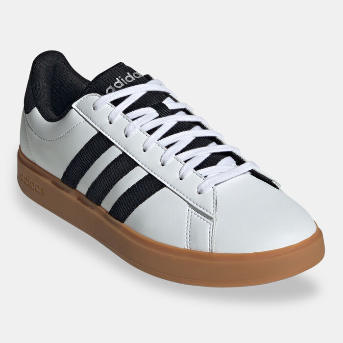 اديداس حذاء جراند كورت بيس 2.0 للرجال أبيض image number 1