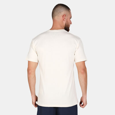 فانس تيشيرت وفن باتش بوكيت للرجال أبيض