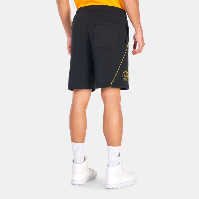 جوردن شورت باريس سانت-جيرمان فليس للرجال أسود image number 1