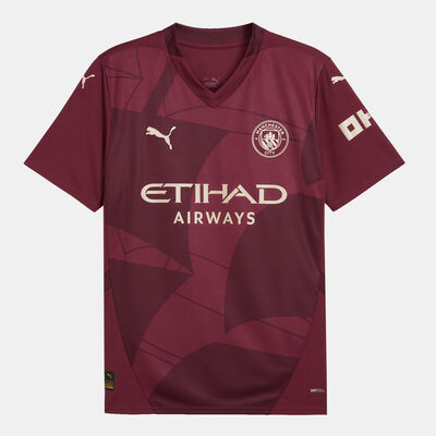 بوما تيشيرت كرة القدم مانشستر سيتي 24/25 ثيرد ريبليكا للرجال بنفسجي