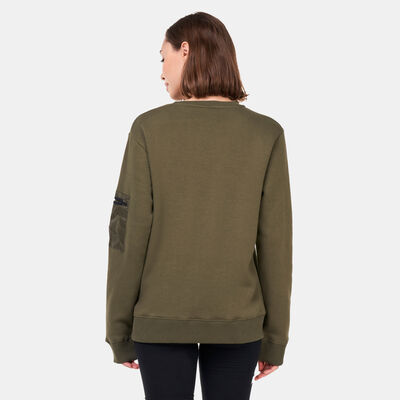 إليس سويت شيرت كولين للنساء بنى