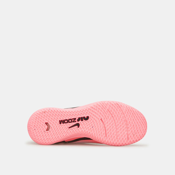 نايكي حذاء كرة القدم ميركوريال فيبور 15 اكاديمي للملاعب الداخلية للاطفال الصغار والكبار وردي image number 3