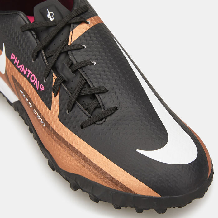 نايكي حذاء كرة القدم فانتوم GT2 اكاديمي لملاعب العشب الصناعي للرجال أسود image number 4