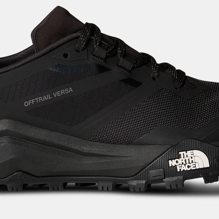 ذا نورث فيس حذاء الجري أوفتريل فيرسا تريل للرجال أسود image number 4