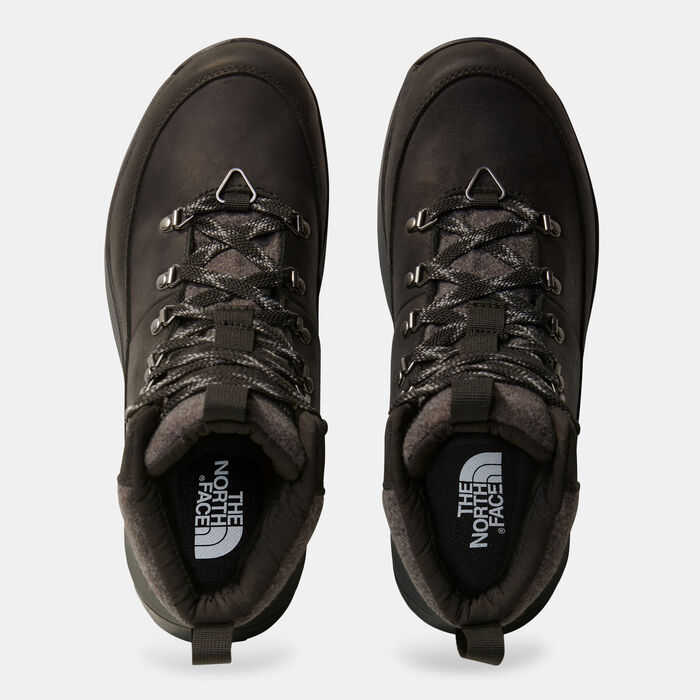 ذا نورث فيس بوت بيرجين ليذر المقاوم للماء سنو للرجال أسود image number 4