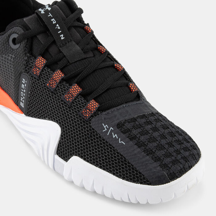 اندر ارمر حذاء التمرين ريجن 6 للرجال أسود image number 4