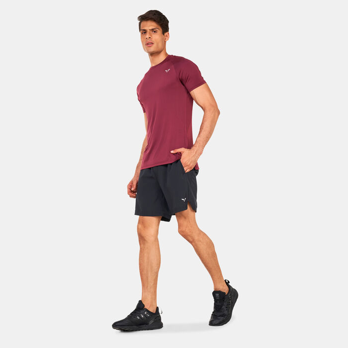 سكوات وولف شورت اسينشالز 7-انش للرجال أسود image number 2