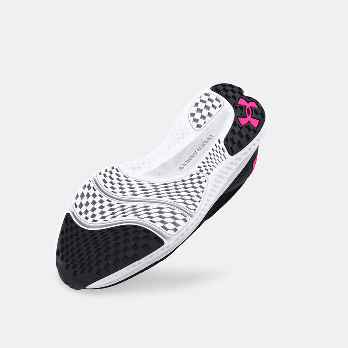 اندر ارمر حذاء الجري سبيد سويفت للاطفال أسود image number 3