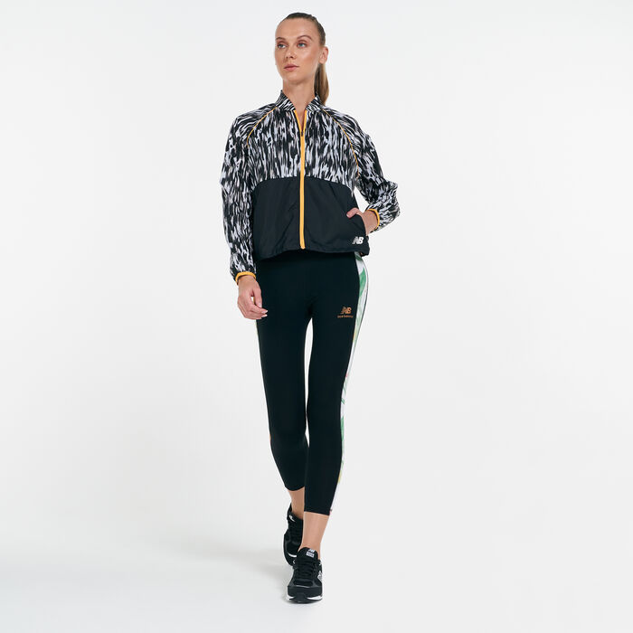 نيو بالانس جاكيت برينتد فاست فلايت للنساء متعدد image number 2