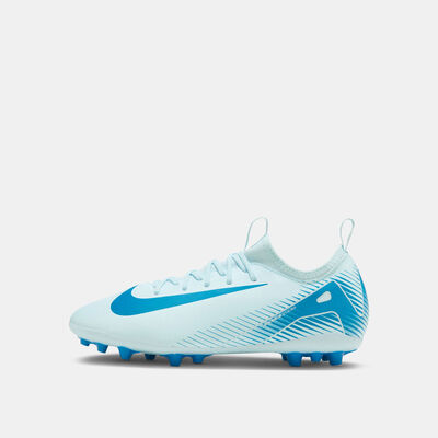 نايكي حذاء كرة القدم ميركوريال فيبور 16 أكاديمي لملاعب العشب الطبيعي للاطفال أزرق