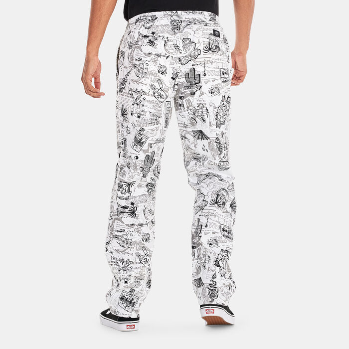 فانس بنطال كيفن بيرازا رينج تيبرد للرجال أسود image number 1