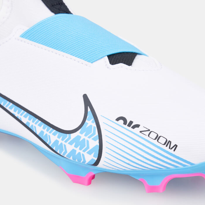 نايكي حذاء كرة القدم زووم ميركوريال فيبور 15 أكاديمي للملاعب المتعددة للاطفال (للاطفال الكبار) أبيض image number 4