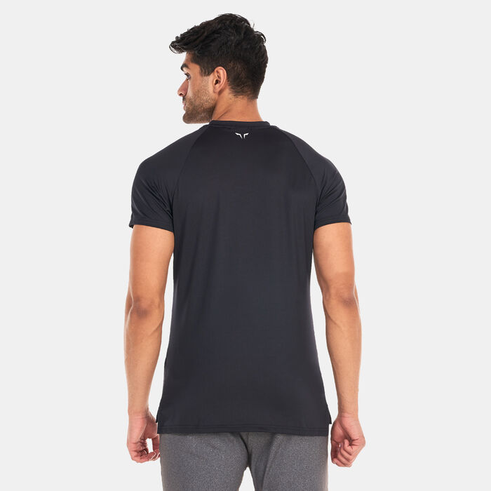سكوات وولف تيشيرت التمرين كور ايروتك للرجال أسود image number 1