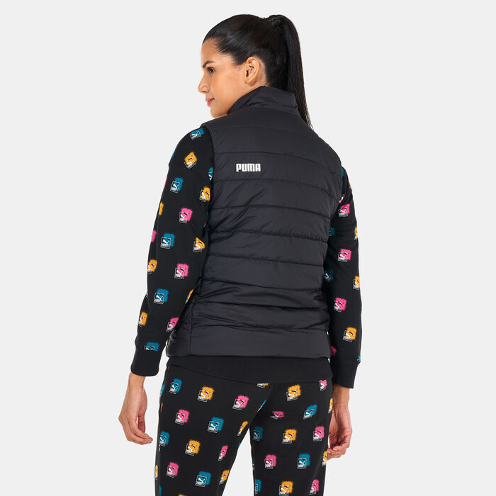 بوما سترة ESS باديد للنساء أسود image number 1