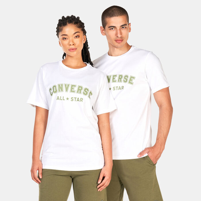 كونفرس تيشيرت اول ستار سنتر فرونت أبيض image number 0