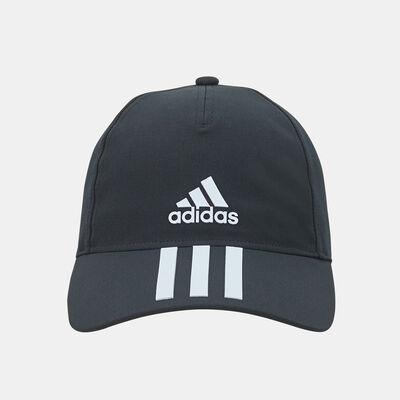 اديداس قبعة ايروريدي 3-سترايبس بيسبول للرجال أسود
