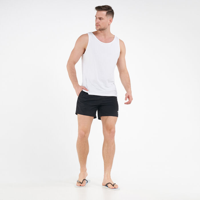 سبيدو شورت السباحة إسنشالز 16 إنش للرجال أسود image number 2