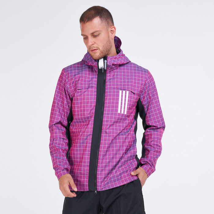 اديداس جاكيت W.N.D للرجال بنفسجي image number 0