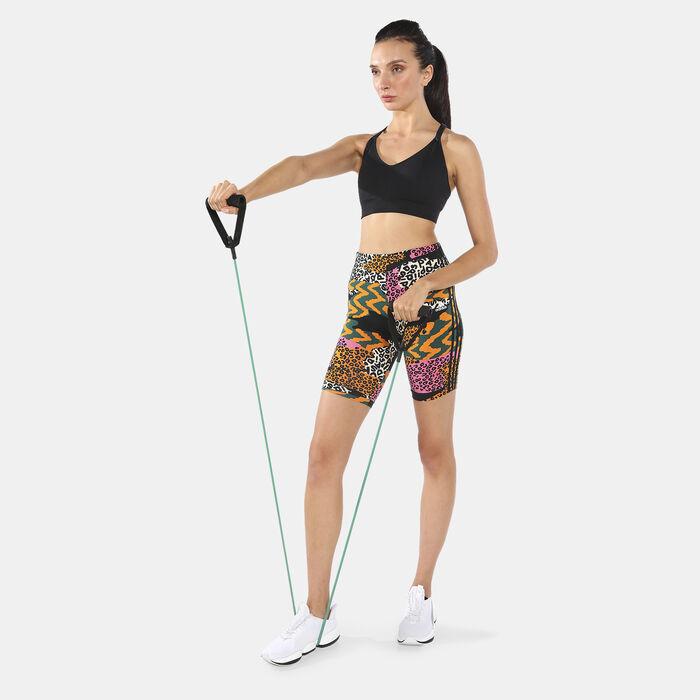 اديداس شورت فارم ريو بايك للنساء أسود image number 2