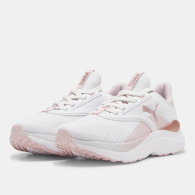 بوما حذاء الجري سوفترايد مايف للنساء رمادي