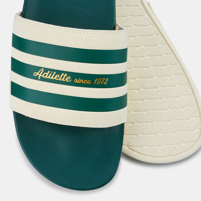 اديداس شبشب اديليت كومفورت أخضر image number 2