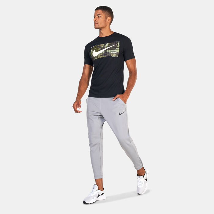 نايكي تيشيرت دراي-فت كامو للرجال أسود image number 2