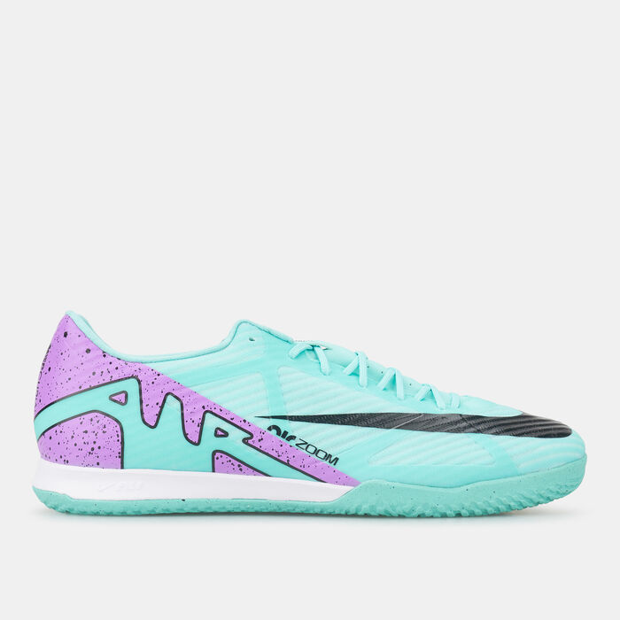 نايكي زوم ميركيوريال فيبر 15 أكاديمي آي سي حذاء كرة القدم للصالات الداخلية أخضر image number 0