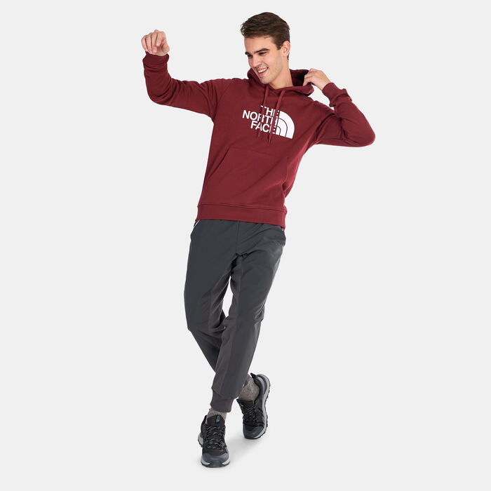 ذا نورث فيس هودي درو بيك للرجال أحمر image number 2