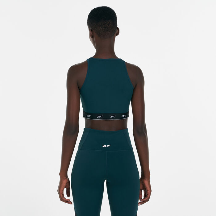 ريبوك تيشيرت بيوند ذا سويت للنساء أخضر image number 1