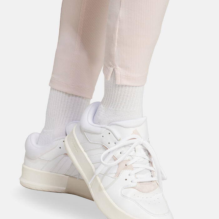 اديداس ليقنز التمرين لاونج 7/8 للنساء وردي image number 3