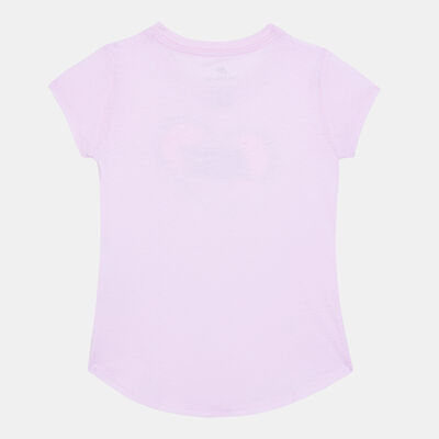 نايكي تيشيرت هارت برينت للاطفال وردي