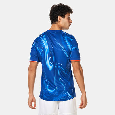 نايكي تيشيرت كرة القدم تشيلسي 25/24 الأساسي ريبليكا للرجال أزرق