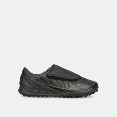 نايكي حذاء كرة القدم ميركوريال فيبور 15 كلوب لملاعب العشب الصناعي للاطفال الصغار أسود