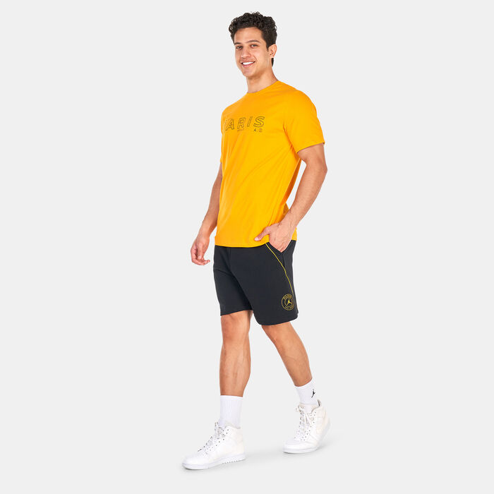 جوردن شورت باريس سانت-جيرمان فليس للرجال أسود image number 2