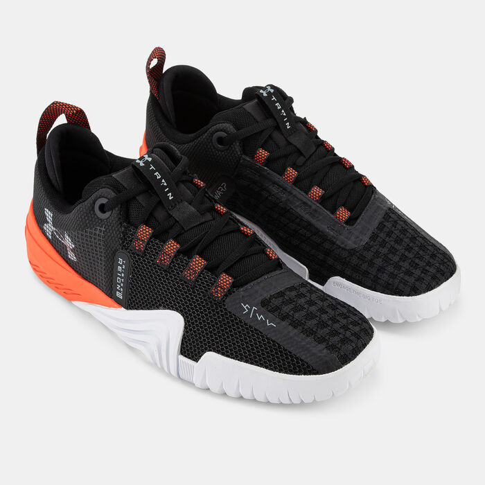 اندر ارمر حذاء التمرين ريجن 6 للرجال أسود image number 1