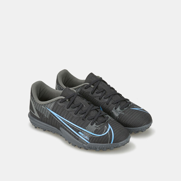 نايكي حذاء كرة القدم فيبور 14 أكاديمي لملاعب العشب الصناعي للاطفال أسود image number 1