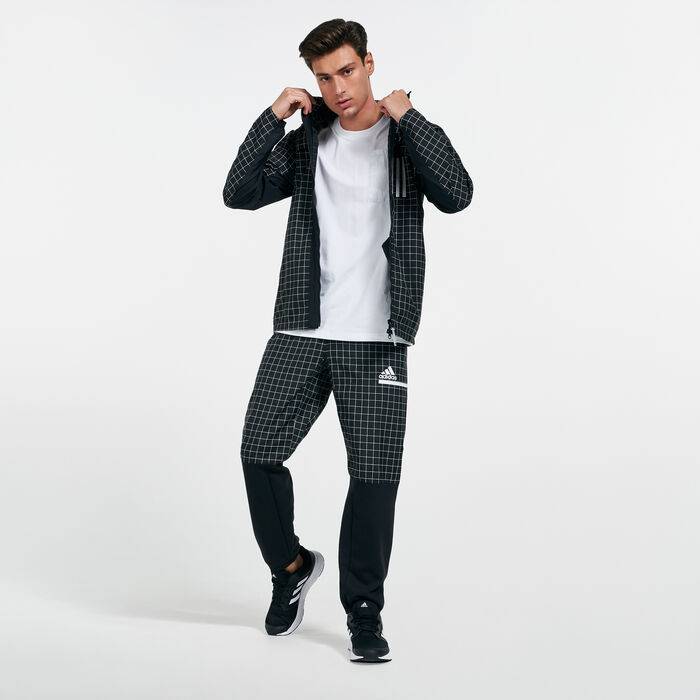 اديداس بنطال Z.N.E. سبورتسوير برايمبلو للرجال أسود image number 2