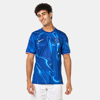 نايكي تيشيرت كرة القدم تشيلسي 25/24 الأساسي ريبليكا للرجال أزرق