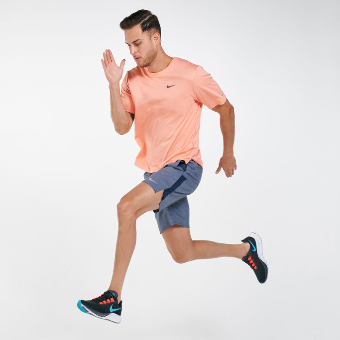 نايكي تيشيرت ميلر رن ديفيجن للرجال متعدد image number 2