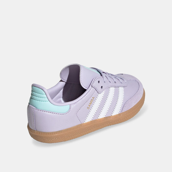 اديداس اورجينال حذاء سامبا او جي للأطفال بنفسجي image number 2