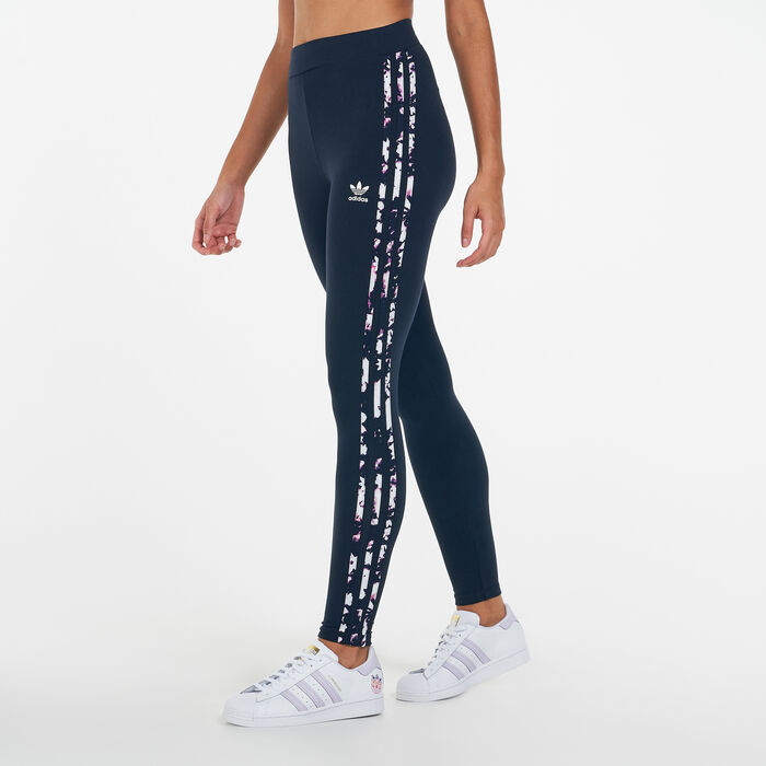 اديداس اورجينال بنطال ليقنز اسنشالز للنساء أزرق image number 0