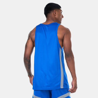 نايكي تيشيرت كرة السّلة ايكون دراي-فِت للرجال أزرق